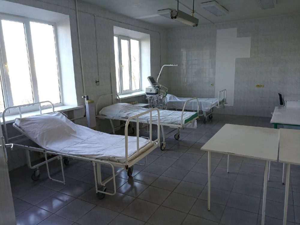 Как выглядит госпиталь для возможных больных коронавирусом в Волгодонске Как выглядит госпиталь для возможных больных коронавирусом в Волгодонске