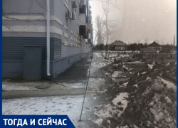 Волгодонск тогда и сейчас: сплошная стройка у парка Победы Волгодонск тогда и сейчас: сплошная стройка у парка Победы