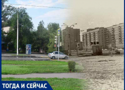 Волгодонск тогда и сейчас: Новый город у Торгового центра Волгодонск тогда и сейчас: Новый город у Торгового центра