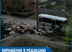Огромную свалку устроили волгодонцы рядом с жилыми домами Огромную свалку устроили волгодонцы рядом с жилыми домами