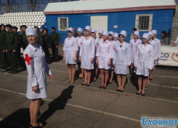 В Волгодонске состоялся смотр строя и песни молодежных отрядов «Мы – будущее России!» В Волгодонске состоялся смотр строя и песни молодежных отрядов «Мы – будущее России!»