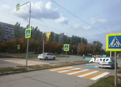 На проспекте Курчатова появился новый пешеходный переход На проспекте Курчатова появился новый пешеходный переход