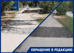 Мамочки с колясками поблагодарили «Блокнот» за помощь в ремонте двух метров тротуара Мамочки с колясками поблагодарили «Блокнот» за помощь в ремонте двух метров тротуара
