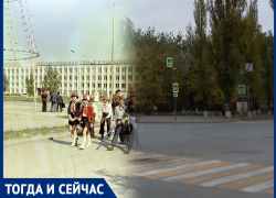 Волгодонск тогда и сейчас: марш пионеров по улице Ленина Волгодонск тогда и сейчас: марш пионеров по улице Ленина
