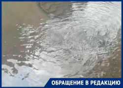 В Волгодонске целый день затапливает улицу Ленина В Волгодонске целый день затапливает улицу Ленина