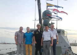 Волгодонские политики посетили корабли Каспийской флотилии в Астрахани Волгодонские политики посетили корабли Каспийской флотилии в Астрахани
