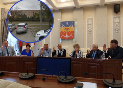 Депутаты городской Думы предложили сделать парковку на месте газона у БСМП Депутаты городской Думы предложили сделать парковку на месте газона у БСМП