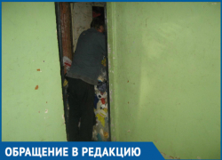 Волгодонец до потолка забил квартиру мусором с улицы Волгодонец до потолка забил квартиру мусором с улицы