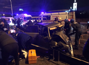 Два человека погибли в жуткой аварии на мосту в Волгодонске Два человека погибли в жуткой аварии на мосту в Волгодонске