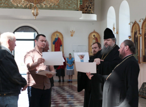 Епископ Корнилий возглавил совещание по росписи храма в честь Живоначальной Троицы в Волгодонске Епископ Корнилий возглавил совещание по росписи храма в честь Живоначальной Троицы в Волгодонске