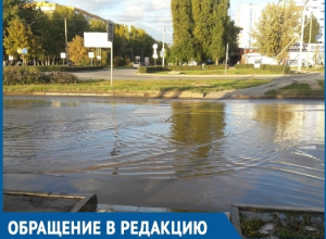 У волгодонцев больше нет сил терпеть постоянную лужу на «зебре» по проспекту Мира У волгодонцев больше нет сил терпеть постоянную лужу на «зебре» по проспекту Мира