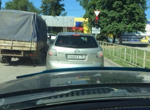 Еще одна иномарка с номерами «ПАШКА» была замечены в Волгодонске Еще одна иномарка с номерами «ПАШКА» была замечены в Волгодонске