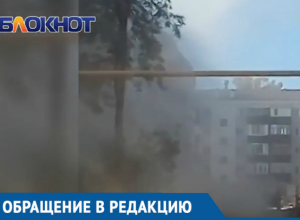 На улице Горького дорожники подняли пылевые облака до уровня пятиэтажки На улице Горького дорожники подняли пылевые облака до уровня пятиэтажки