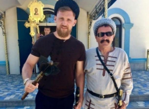 Известный волгодонец боксер Дмитрий Кудряшов принял казачью присягу Известный волгодонец боксер Дмитрий Кудряшов принял казачью присягу