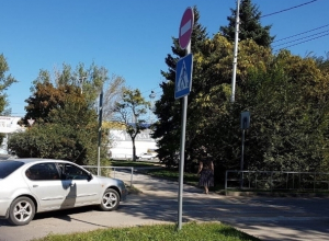 В кармане на улице Морская в очередной раз сменили направление движения В кармане на улице Морская в очередной раз сменили направление движения