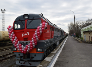 Железную дорогу Волгодонск - Морозовск открыли два Мельникова Железную дорогу Волгодонск - Морозовск открыли два Мельникова