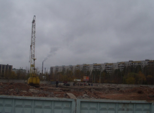 Волгодонск прежде и теперь: строительство самого большого магазина города Волгодонск прежде и теперь: строительство самого большого магазина города