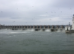 Рекордное количество воды сбрасывает Цимлянское водохранилище в Дон: ГЭС приоткрыла 14 шандор Рекордное количество воды сбрасывает Цимлянское водохранилище в Дон: ГЭС приоткрыла 14 шандор