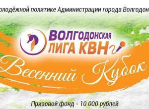 15 команд примут участие в Весеннем Кубке Волгодонской лиги КВН 15 команд примут участие в Весеннем Кубке Волгодонской лиги КВН