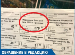 Менее 300 рублей за тонну мороженого предлагают в магазинах Волгодонска Менее 300 рублей за тонну мороженого предлагают в магазинах Волгодонска