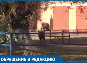 Волгодонец ради развлечения цинично пинал бомжа в живот Волгодонец ради развлечения цинично пинал бомжа в живот