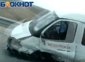 Машина медслужбы попала в лобовое ДТП под Волгодонском Машина медслужбы попала в лобовое ДТП под Волгодонском