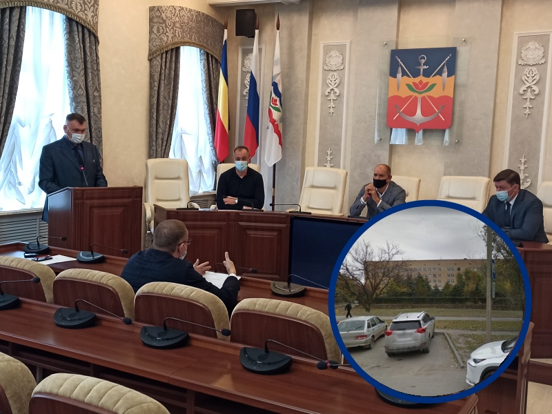«Денег не хватило»: ремонт дорог «съел» расширение парковки напротив БСМП Волгодонска «Денег не хватило»: ремонт дорог «съел» расширение парковки напротив БСМП Волгодонска