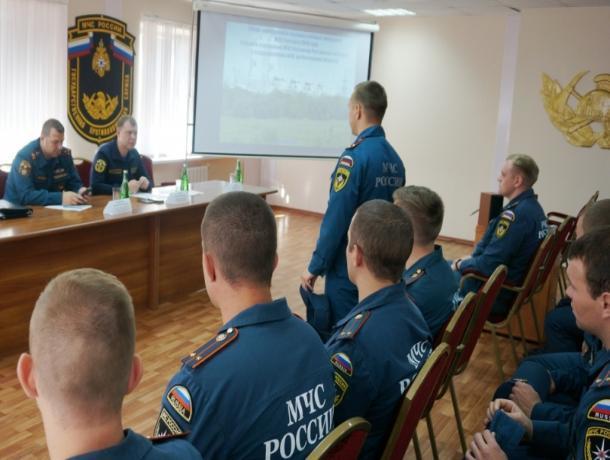 В Волгодонске состоялась встреча руководства Главного управления МЧС с молодыми офицерами
