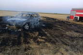 Удар был нанесен в глухой степи: фото и видео с места гибели людей от украинского БПЛА в Зимовниковском районе 