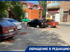 Десятки блокираторов в одном из дворов Волгодонска возмутили местных жителей