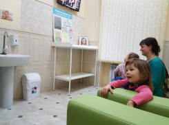 В Волгодонске в детской поликлинике №1 торжественно открыли комнату матери и ребенка