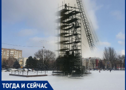 Волгодонск тогда и сейчас: водружение обелиска Победы