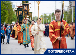 Впервые за два года в Волгодонске прошел Пасхальный крестный ход