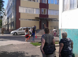 Детская поликлиника не безопасна для пешеходов. 