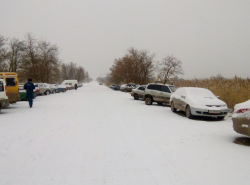 В Волгодонск пришла зима