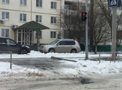 Отличный пешеходный переход на Дзержинке