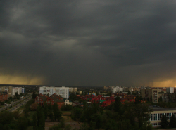 Дождевые тучи прошли стороной Новую часть города и Садоводство 