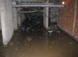 Подтопление подалов