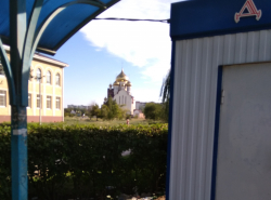 Мусор на остановках