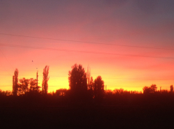 Осенние закаты Волгодонска оказались красивее летних
