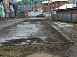 Когда-то за Олимпом был тротуар