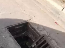 И снова открытые ливневки