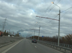Освещение новой дороги на Жуковском