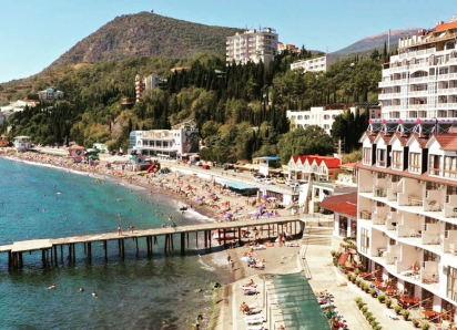 Шикарный вид на море и пляж: позвольте себе комфортабельный отдых в Крыму