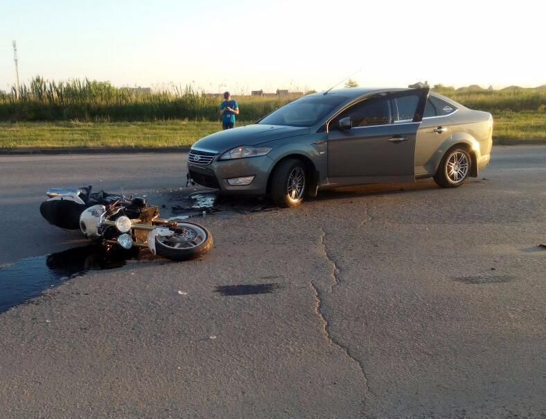 Мотоциклиста сбили на В-9 в Волгодонске