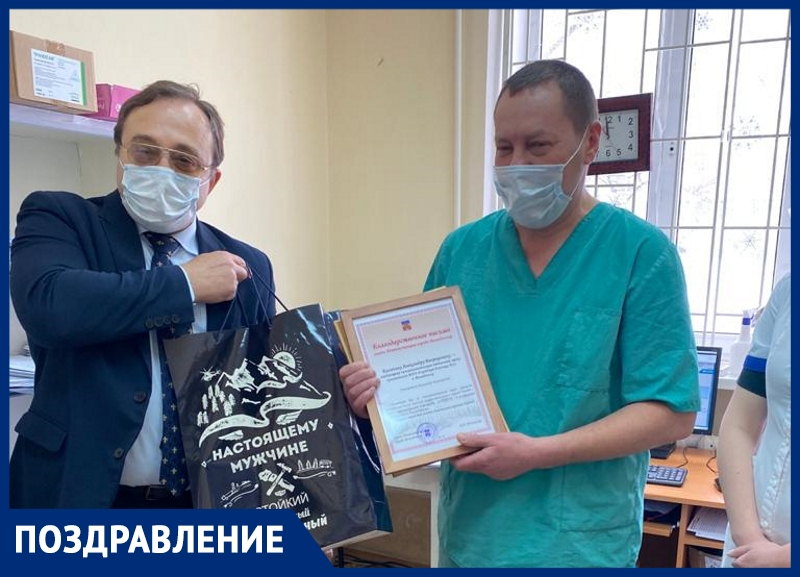 Главный пульмонолог Волгодонска Александр Калинин отмечает 50-летний юбилей
