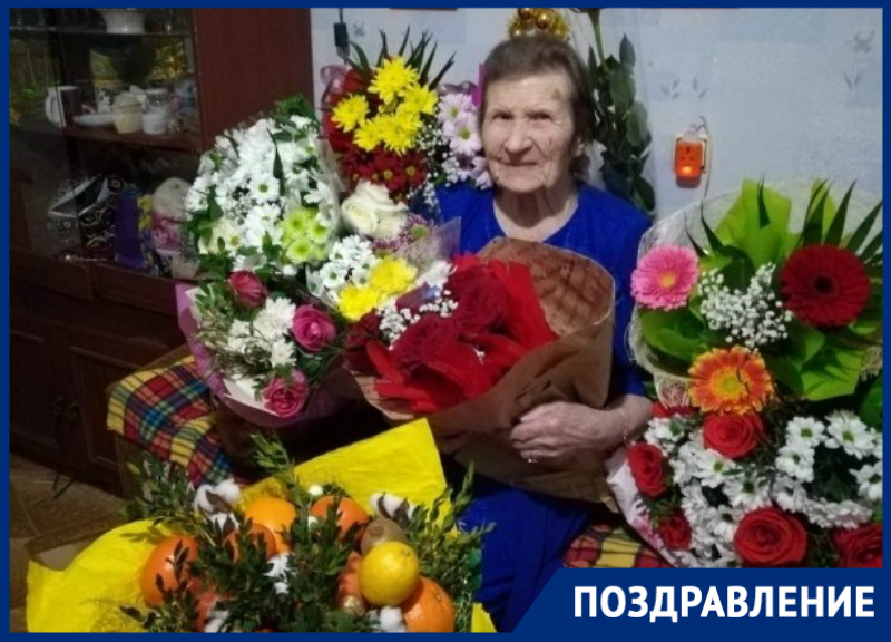 100-летний юбилей отмечает ветеран ВОВ Ксения Паршукова