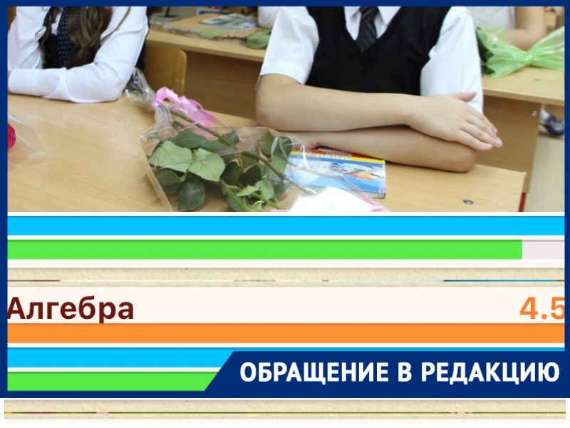 «С каких пор оценка выводится в пользу амбиций учителя?»: волгодончанка