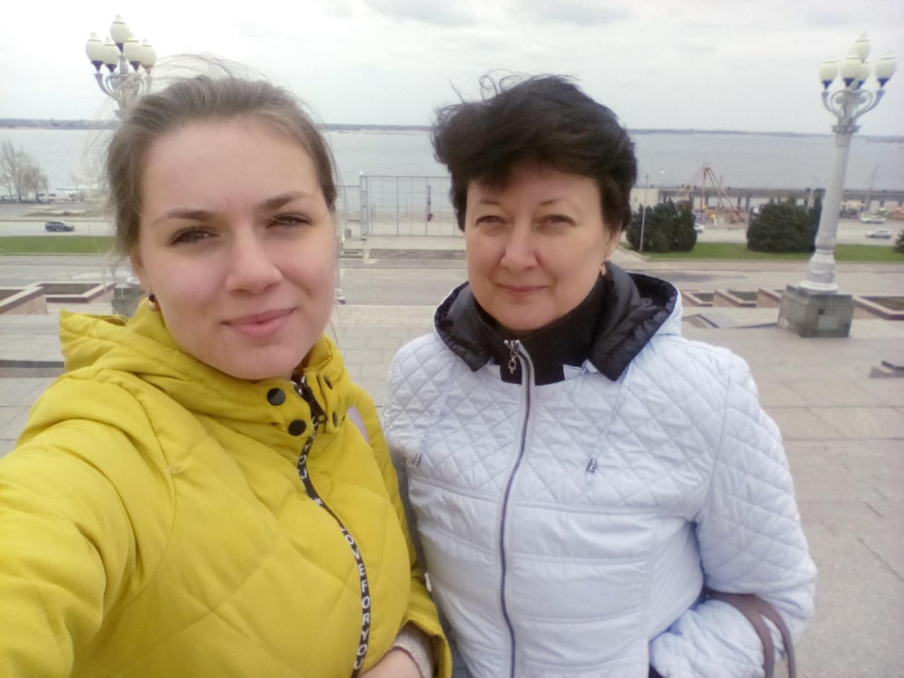 Виктория Дерксен и ее мама Елена Бойченко