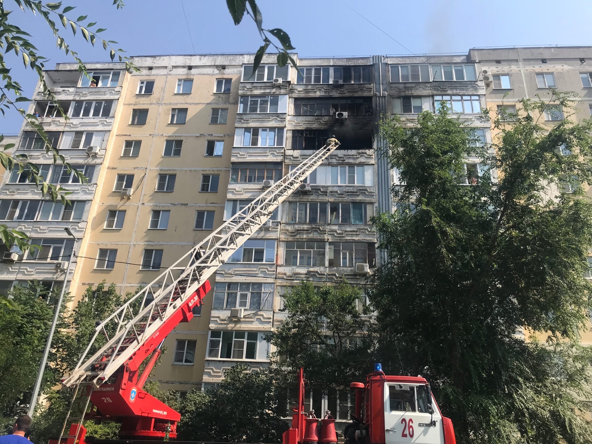 Маленький мальчик поджег квартиру в новой части Волгодонска